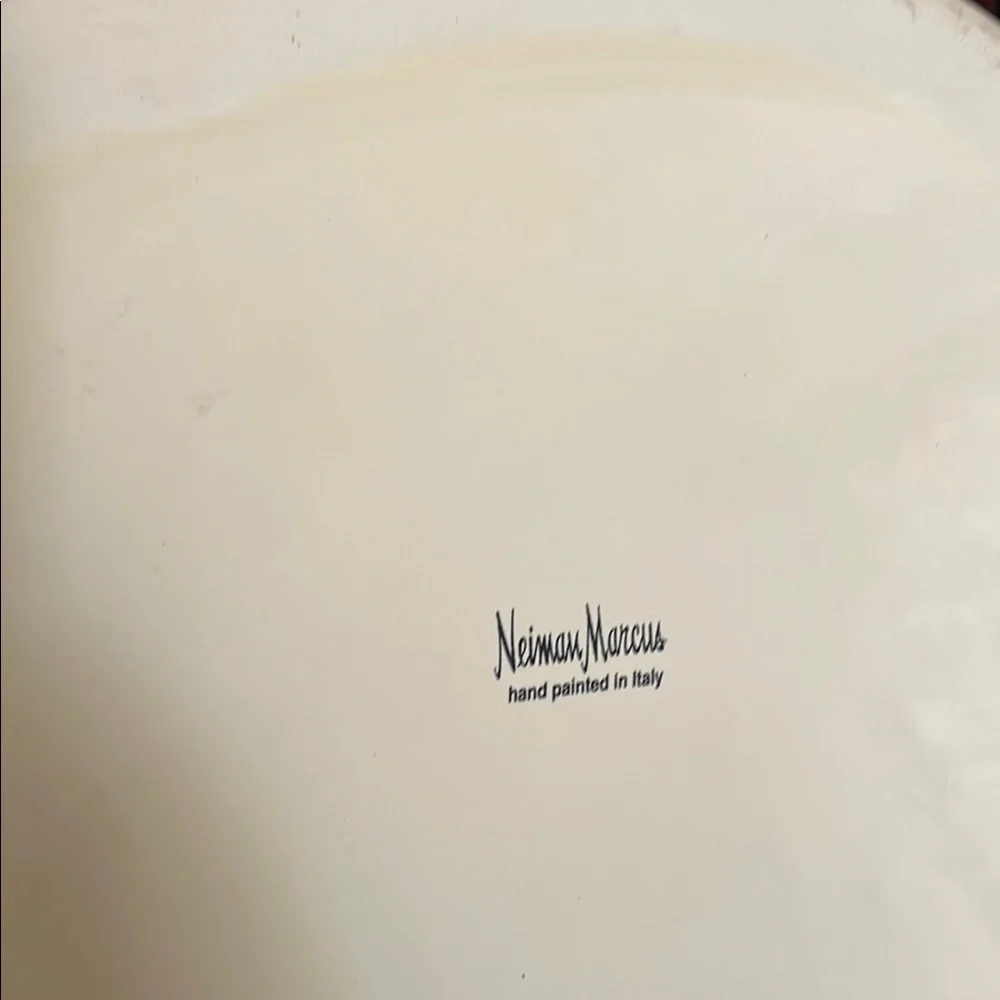 Neiman Marcus colorful  Ceramic Lidded Dish - Picture 3 of 3